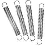 Paslanmaz Çelik Çift Kancalı Uzatma Gergi Yayı 8x53mm - 2 li Paket