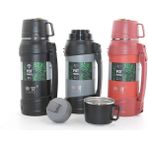 Paslanmaz Çelik Çift Katmanlı Termos 1.6 Lt - Çok Renkli - Tek Ebat