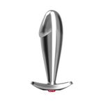 Paslanmaz Çelik Dildo Pürüzsüz Metal Anal Butt Plug Gizli Paket