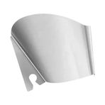 Paslanmaz çelik dökme kalkan, mutfak mikseri dökme kalkan, Anti-Splash Döküm Kalkanı Güvenliği Dökme Chute, Stand Mixer için Koruyucu Sıçrama Kapak Yiyecek Sınıfı Mutfak Aksesuarları