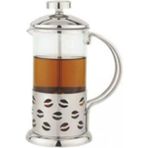 Paslanmaz Çelik French Press 600 Ml, Şık ve Dayanıklı Kahve Demleme Aparatı - Seçenek 1 - Açık Beyaz - Gri