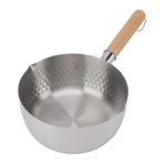 Paslanmaz Çelik Insters Noodle Pot, Deniz Ürünleri Pot Koreli Erkek Çorp Çorbası Tavası Profesyonel Eşit Isıtma Pişirme Tenceresi Çift taraflı dökümlü Gaz Sobası İndüksiyon Ocak