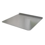 Paslanmaz çelik kesme tahtası kolay temiz mutfak tezgah kurulu et peynir ve hamur için 50x70cm (19.7x27.5in) dayanıklı kaymaz gıda hazırlama yüzeyi