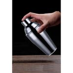 Paslanmaz Çelik Kokteyl Shaker 700 ml – Şık ve Kullanışlı Ev ve Bar Ürünü - Açık Gri