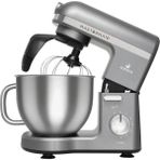 Paslanmaz Çelik Mastermaid 6 Hız Kademeli Chef Pro Çift Kollu Stand Mikser Galaxy Grey 1750 W Güçlü - Akşam Güneşi
