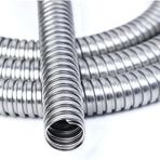 Paslanmaz Çelik Metal Hortum, Oluklu Diş Borusu, Tel muhafaza, Tel Koruma tüpü, 10mm* 1m