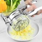Paslanmaz Çelik Patates Sıkacağı Ezici Meyve Sebze Basın Sıkacağı Kırıcı Sıkacağı Ev Mutfak Pişirme Araçları (Yurt Dışından) - Potato Mashers & Ricers - Renkli