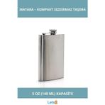 Paslanmaz Çelik Sızdırmaz Şık 5 Oz Tekli Matara