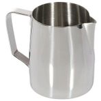 Paslanmaz Çelik Süt Potu - Kahve Potu - Pitcher Sütlük - Süt Köpürtücü - Köpürtme Kabı - 480 ml