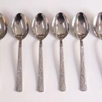 Paslanmaz Çelik Tatlı Kaşığı Set Boncuk Md 15cm 6 Adet Orta Kalite Kaşık Günlük Kullanıma Sofra Seti