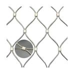 Paslanmaz Çelik Tel Örgü, Bahçe Metal Tel Güvenlik Ağları, Halat 3mm Örgü 10CM Tırmanma Bitkileri Ağı Aoisavch(3.9x23ft/1.2x7m)