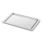 Paslanmaz Dikdörtgen Tepsi 26*40 Cm