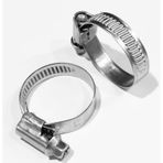Paslanmaz Krom Normal Tip Hortum Kelepçesi Seri 8-12MM
