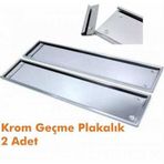 Paslanmaz Krom Plakalik İnce (2Adet)