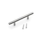 Paslanmaz Metal Kulp, Inox Dolap Çekmece Mobilya Kulbu, TV Ünitesi Yatak Odası Vestiyer Mutfak için (192 mm)