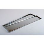 Paslanmaz Metal Plaka Altlığı Krom Plakalık 2 Adet 258831276