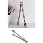 Paslanmaz Mutfak Maşası - 27 cm Mangal Barbekü Maşası - Renkli - 1