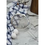 Paslanmaz Mutfak Süzgeç - Sebze Makarna Süzgeci - 18 Cm