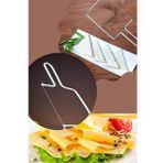 Paslanmaz Peynir Sebze Meyve Dilimleyici + Yedek Kesme Teli