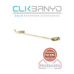 Paslanmaz Pirinç Titanik Uzun Havluluk 50CM Altın Sarı Gold