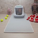 Paspas Car 60X110 cm Kedi Tuvalet Önü Paspası Beyaz