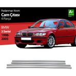 paspasgarajı Paspasgaraji Bmw 3 Serisi E46 Krom Cam Çıtası 4 Prç 1998-2005