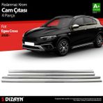 paspasgarajı Paspasgaraji Fiat Egea Cross Krom Cam Çıtası 4 Prç. 2020 Üzeri