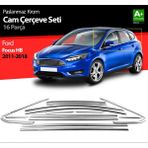 paspasgarajı Paspasgaraji Ford Focus 3 Hb Krom Cam Çerçevesi 16 Prç 2011-2018 A+ K