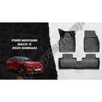 paspasgarajı Paspasgaraji Ford Mustang Mach-E 2021- Sonrası 3D Havuzlu Paspas - Bej - Siyah
