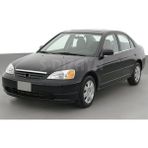 paspasgarajı Paspasgaraji Honda Civic Krom Cam Çıtası 4 Prç 2002-2006