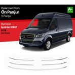 paspasgarajı Paspasgaraji Mercedes Sprinter W907 Krom Ön Panjur Dar Model 5 Prç 20