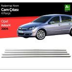 paspasgarajı Paspasgaraji Opel Astra H Sd Krom Cam Çıtası 4 Prç 2008-2013