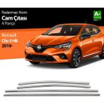 paspasgarajı Paspasgaraji Renault Clio 5 Krom Cam Çıtası 4 Prç 2019 ve Üzeri