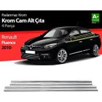 paspasgarajı Paspasgaraji Renault Fluence Krom Cam Çıtası 4 Prç 2010-2016