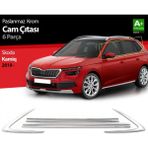 paspasgarajı Paspasgaraji Skoda Kamiq Krom Cam Çıtası 6 Prç 2019 Üzeri