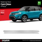 paspasgarajı Paspasgaraji Suzuki Vitara Krom Cam Çıtası 4 Prç. 2016-2019