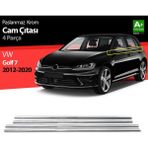paspasgarajı Paspasgaraji Vw Golf 7 Krom Cam Çıtası 4 Prç 2013-2020