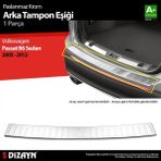 paspasgarajı Paspasgaraji Vw Passat B6 Sedan Krom Arka Tampon Eşiği 2005-2012