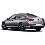 paspasgarajı Paspasgaraji Vw Passat B8.5 Krom Egzoz Görünümü Difüzör Çıtası 3 Parç