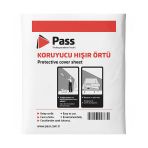 Pass Zemin Boya Koruma Hışır Örtüsü Beyaz 20 M² (4 × 5 M)