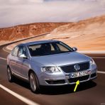 Passat B6 2006-2011 Ön Tampon Alt Orta Izgara Krom Çıtası - Seçenek 1