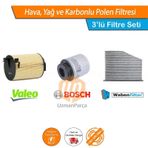 Passat B7 1.4 TSI Filtre Seti Valeo Bosch Wbn Karbonlu 2011-2014