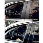 Passat B8 Kapı direk maun kaplama ,dış cam çıta kaplama,Piano Black Siyah