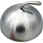 Passing 1 Adet 20 cm Paslanmaz Çelik Biftek Kapağı Teppanyaki Kubbe Bulaşık Kapağı Ev Yuvarlak Yağ Geçirmez Yemek Yemek Örtüsü Mutfak Pişirme (Yurt Dışından)