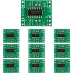Passing 10 Adet PAM8403 Modülü Süper Mini Dijital Amplifikatör Kartı 2 x 3W D Sınıfı Dijital 2.5V Ila 5V Güç Amplifikatörü Kartı (Yurt Dışından) - Siyah