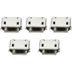 Passing 50 Adet Mikro USB Tip B Dişi 5pin Smt Soket Jak Konnektörü Bağlantı Noktası Pcb Kartı (Yurt Dışından) - Siyah - 1 m