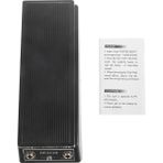 Passing Daphon Klasik Wah Pedalı DF2210 Elektro Gitar Wah Wah Pedalı Elektro Gitar Çalarlar Için Dj Pedalı Güç Dönüştürücü Efekt Pedalı (Yurt Dışından) - 1 m - Siyah