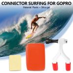 Passing Go Pro Aksesuarları Ağız Montaj Seti Sörf Parantez Konektörü Sörf Gopro Hero 6 5 4 3 + SJ4000 Için Xiaomi VP409 (Yurt Dışından)