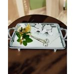 Passion Gümüş Şık Nişan Tepsisi gümüş