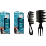 Passionate 20 gr Hacim Veren Şekillendirici Saç Pudrası Mavi ve 2'li CROC1102 Tarak Seti